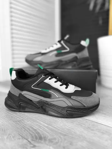 Adidasi barbati negri 726 N17-1